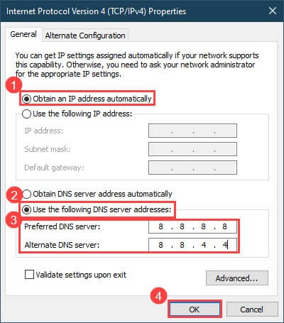dns address