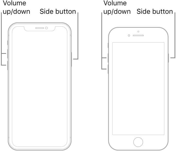 強制重新啟動iPhone