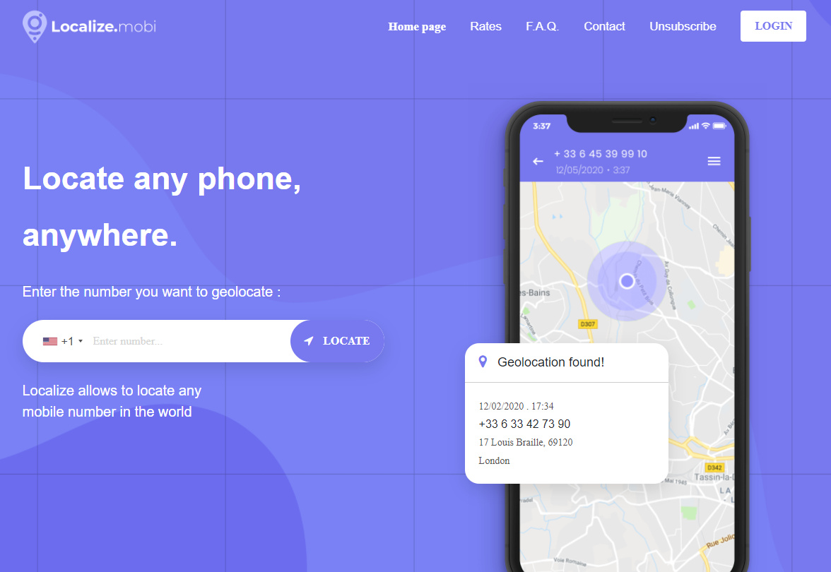 Localize Phone Tracker